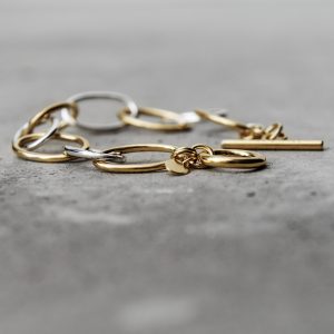 une À une bracelet cable xl duo