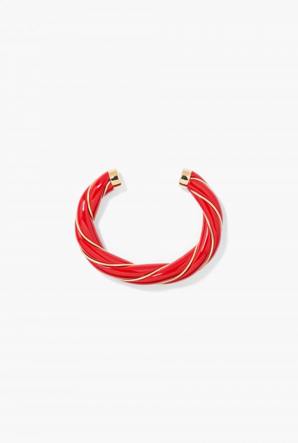 aurelie bidermann bracelet diana orange