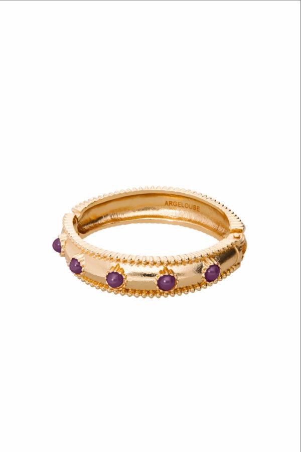 argelouse bracelet amok barocco aubergine