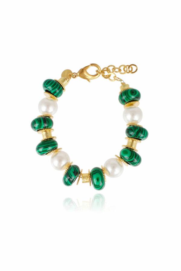 hypso paris bracelet teodora malachite