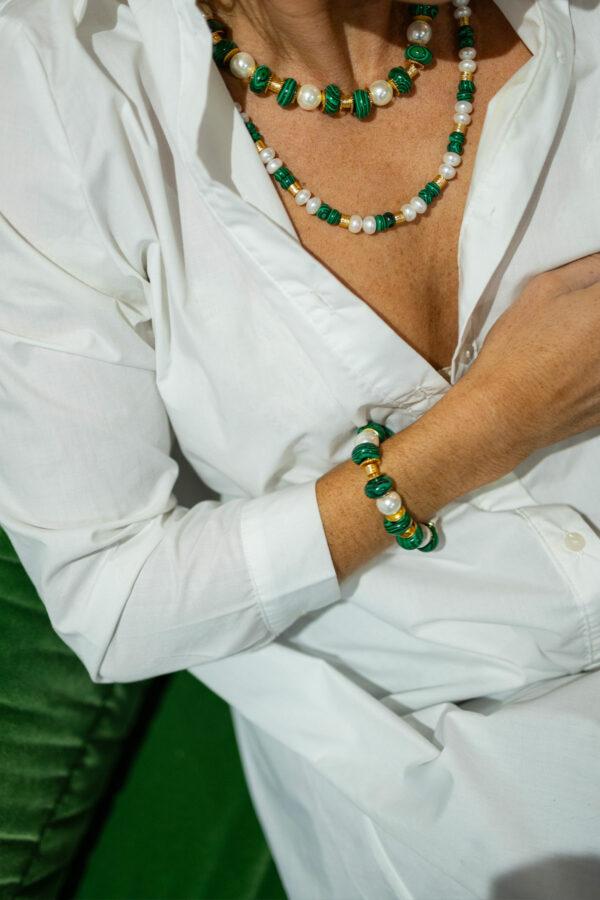 hypso paris bracelet teodora malachite