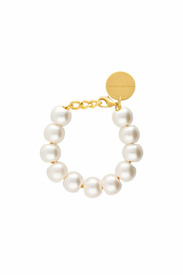 vanessa baroni bracelet beads pearl