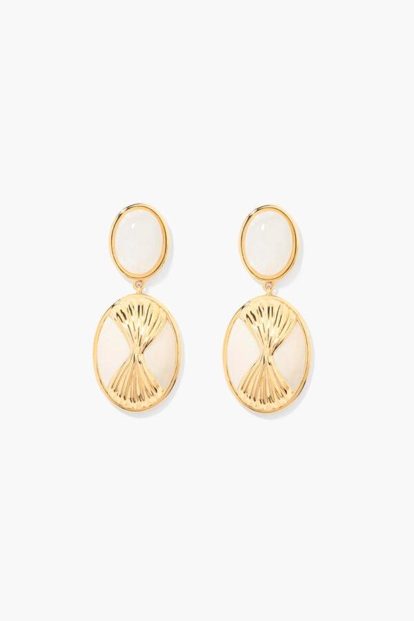 aurélie bidermann boucles d'oreilles rosario