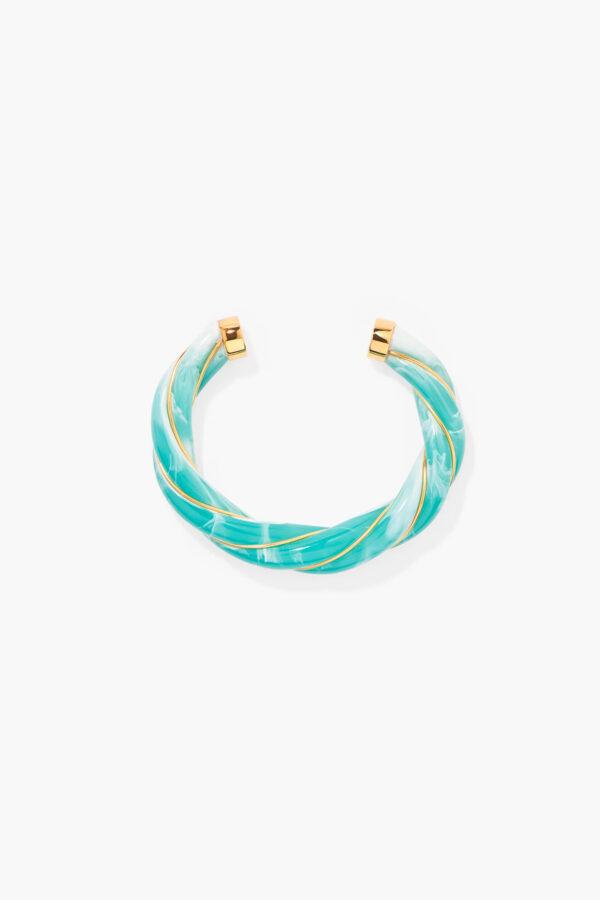 aurélie bidermann bracelet diana tie&die amazonite