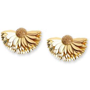 olivia dar boucles d'oreilles marigold earrings dorées