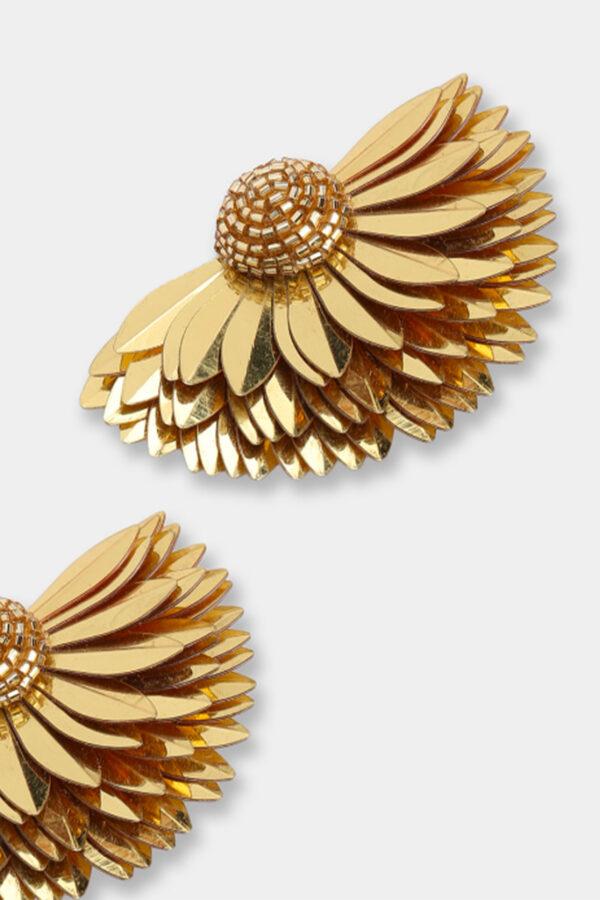 olivia dar boucles d'oreilles marigold earrings dorées