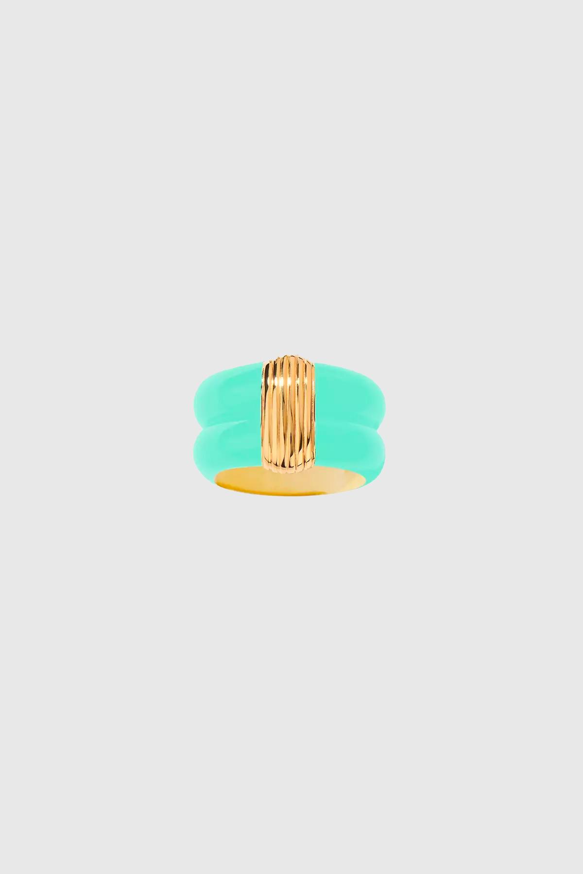 aurelie bidermann bague katt baby blue