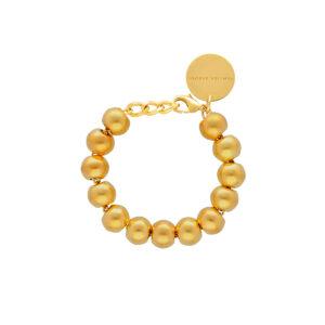 vanessa baroni mini beads bracelet gold vintage