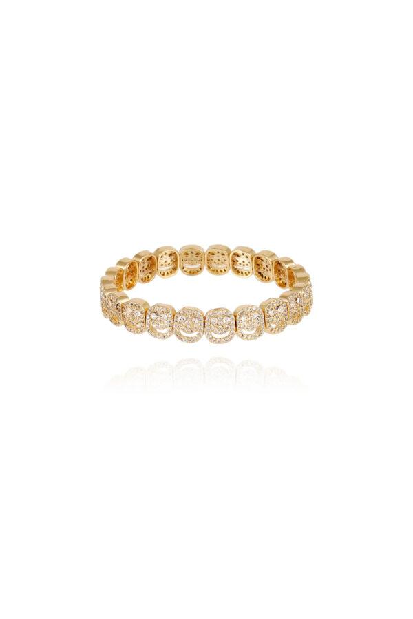 hypso paris bracelet smiley zircon