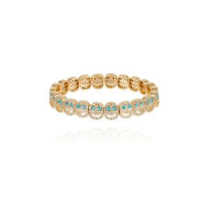 hypso paris bracelet smiley zircon