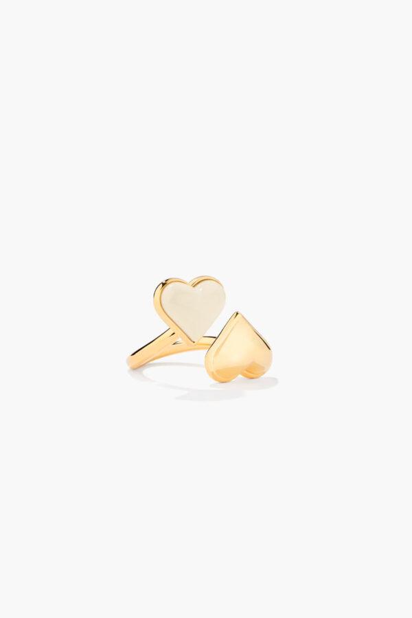 aurélie bidermann bague bluffy coeur