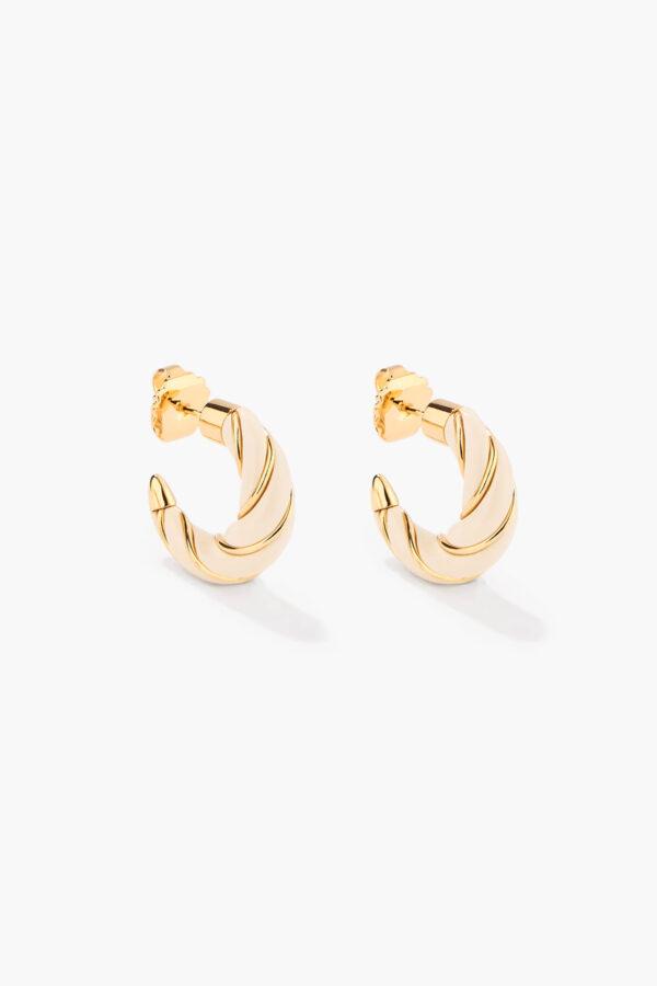 aurelie bidermann boucles d'oreilles diana pm