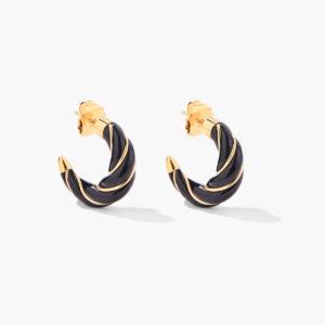 aurelie bidermann boucles d'oreilles diana pm