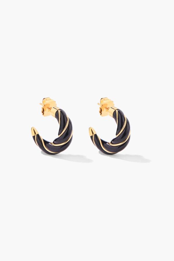 aurelie bidermann boucles d'oreilles diana pm