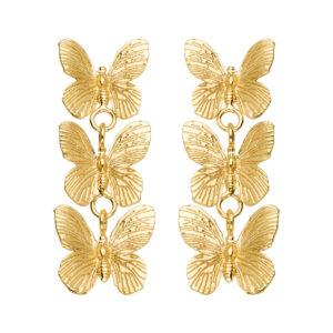 argelouse boucles d'oreilles butterfly