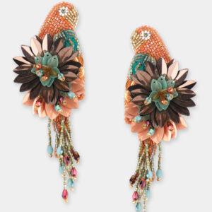 olivia dar boulces d'oreilles parrot