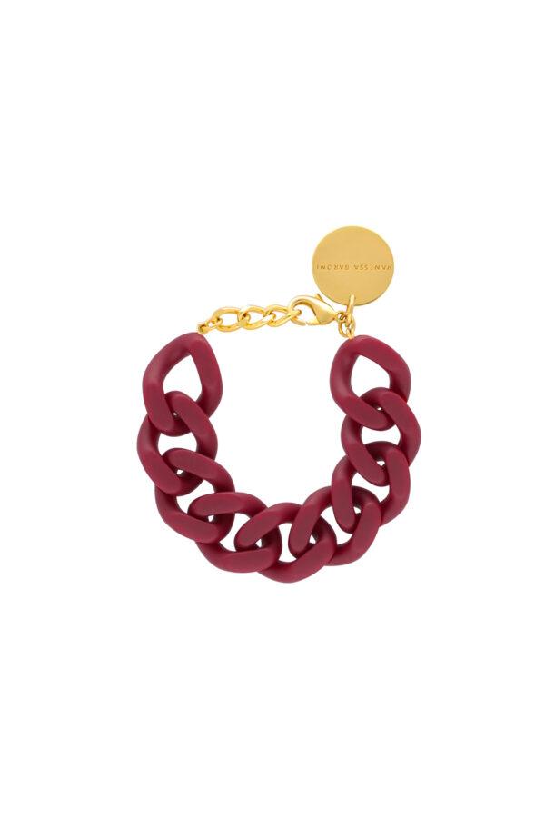 vanessa baroni bracelet flat chain matt