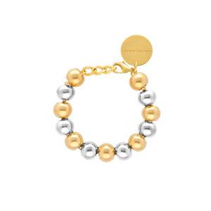 vanessa baroni bracelet mini beads bicolore