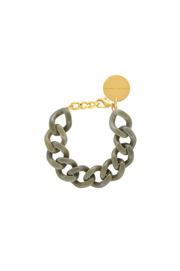 vanessa baroni bracelet mini flat chain