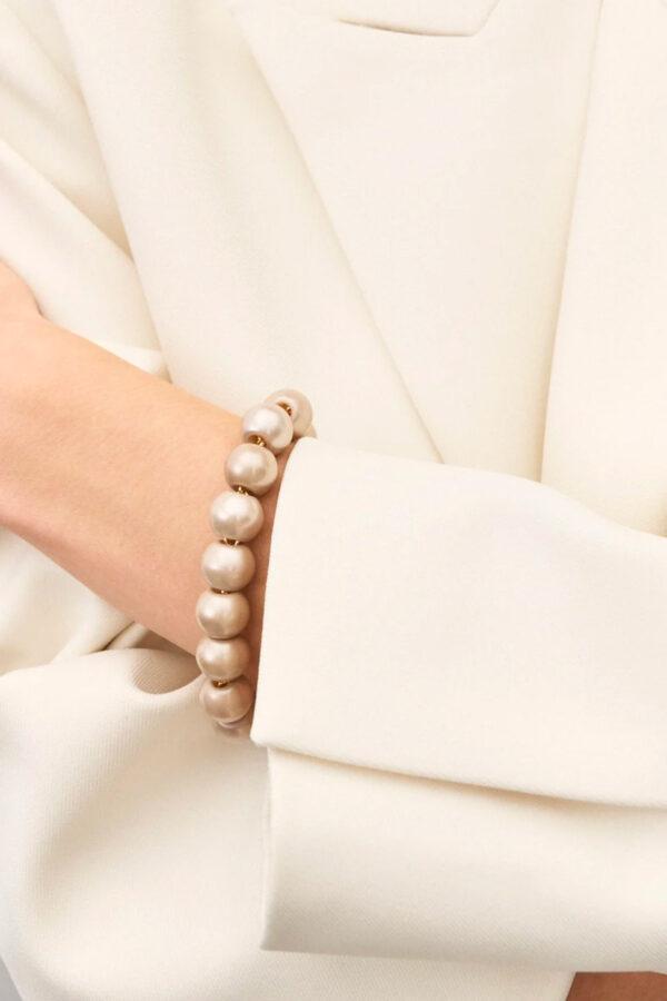 vanessa baroni bracelet mini pearl