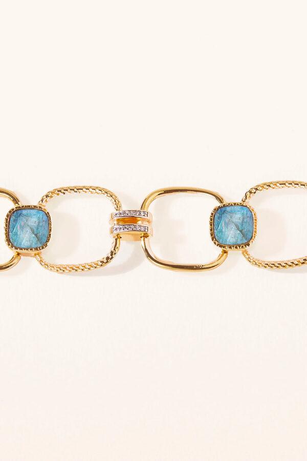 be maad bracelet kaia labradorite