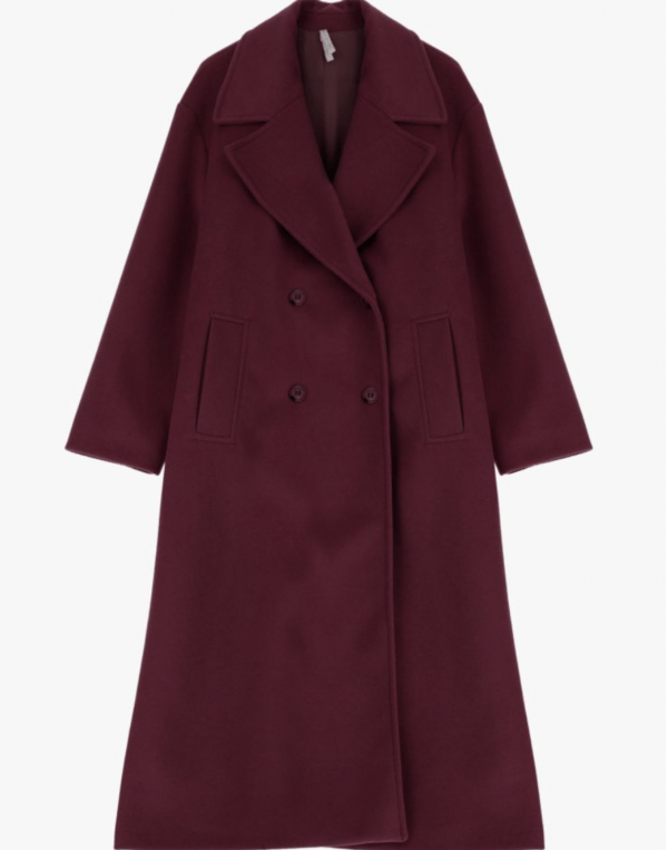 imperial manteau bordeaux