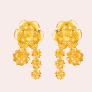 portugal jewels boucles d'oreilles amalia bouquet