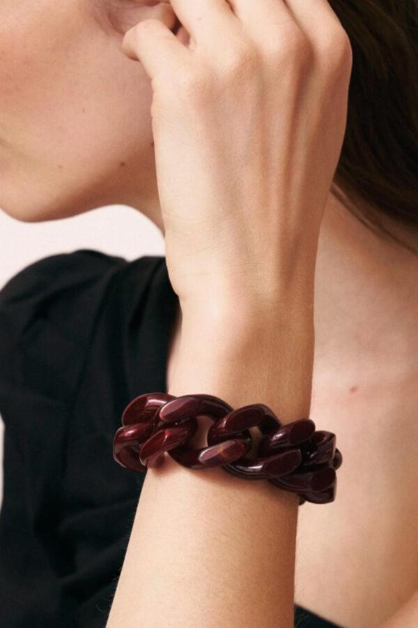 vanessa baroni bracelet great bordeaux marble