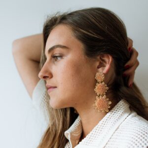 olivia dar boucles d'oreilles sun earrings