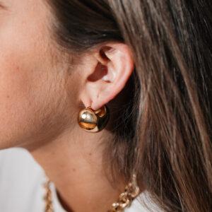 maison dorée boucles d'oreilles bold