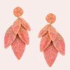 olivia dar boucles d'oreilles leaf