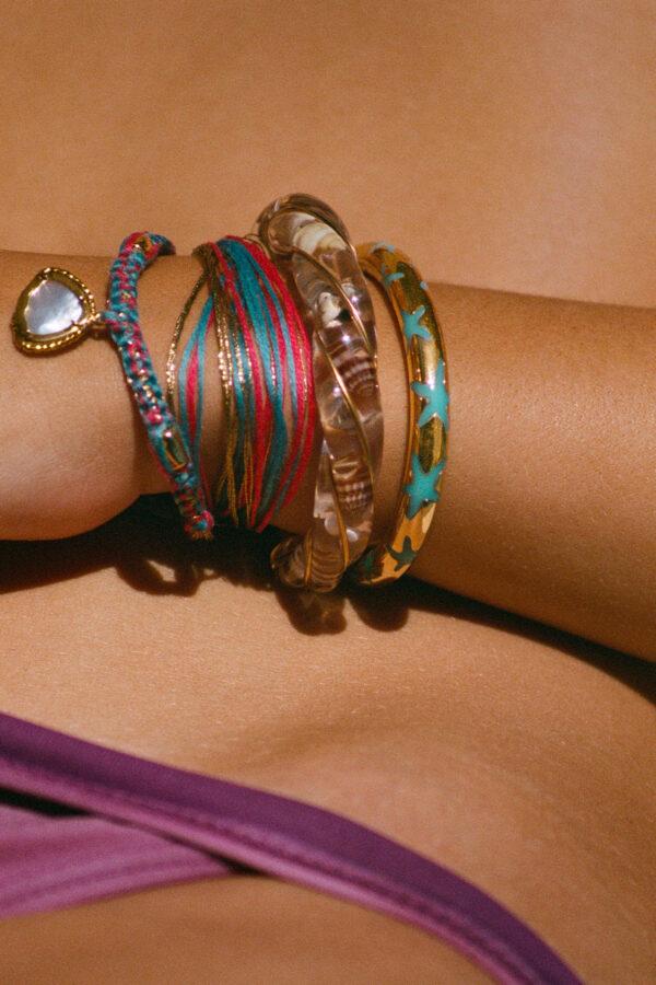 aurélie bidermann bracelet positano etoile de mer