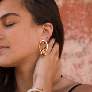gas boucles d'oreilles gil dorées