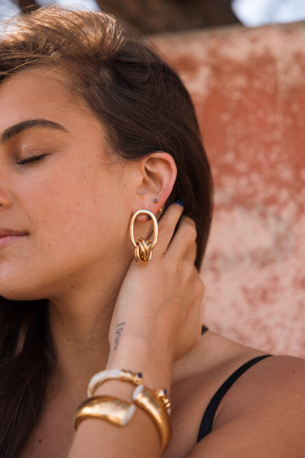 gas boucles d'oreilles gil dorées