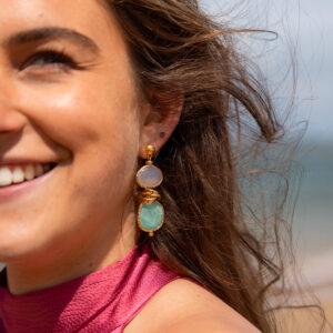 gas bijoux boucles d'oreilles sirena 2 or