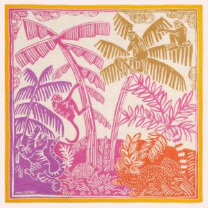 inoui editions square / carré 65 jungle flamboyant
