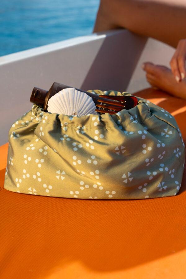 sorbet island pochette patterned