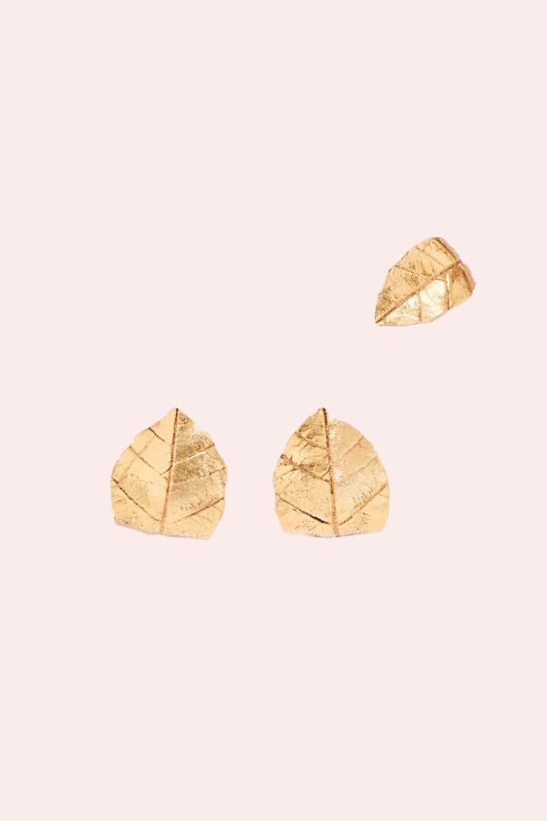 aurélie bidermann boucles d'oreilles ledena asymétriques