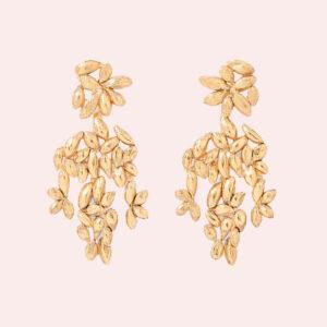 aurelie bidermann boucles d'oreilles pin difenda