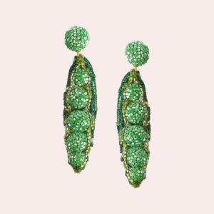 olivia dar boucles d'oreilles pea
