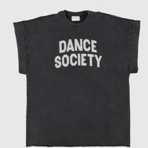 sisters department robe t shirt dance society washed black