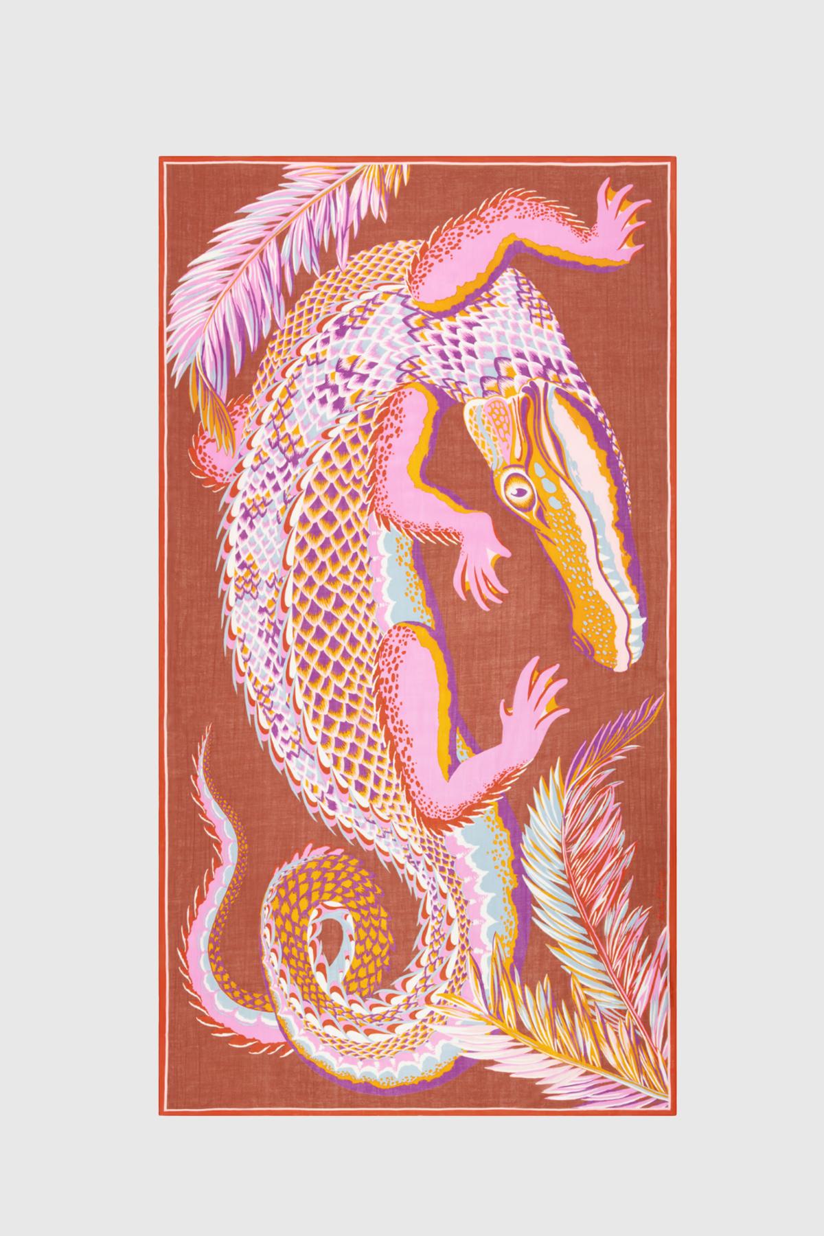 inoui editions Étole 100 croco