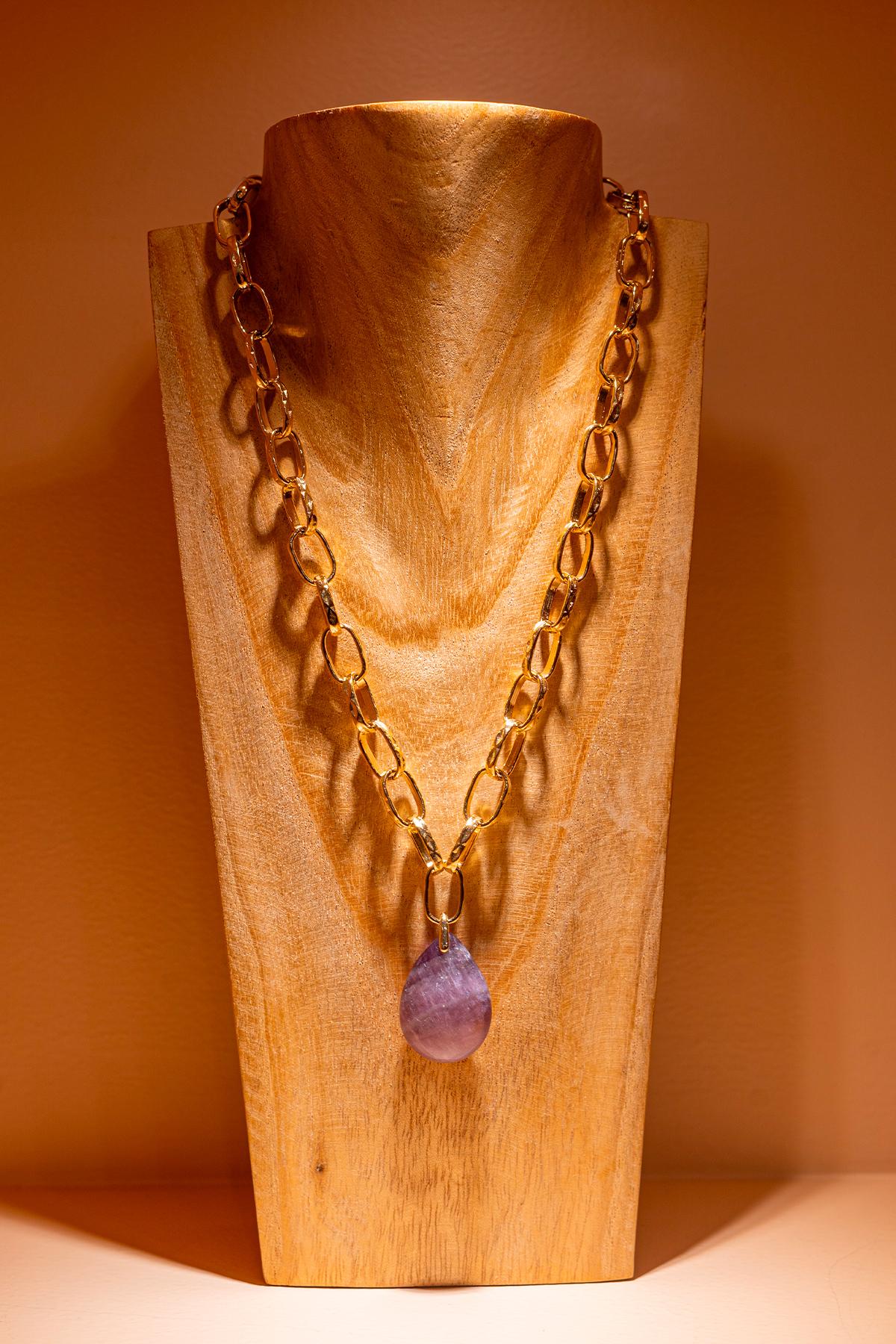 niiki paris collier thetys u, labradorite