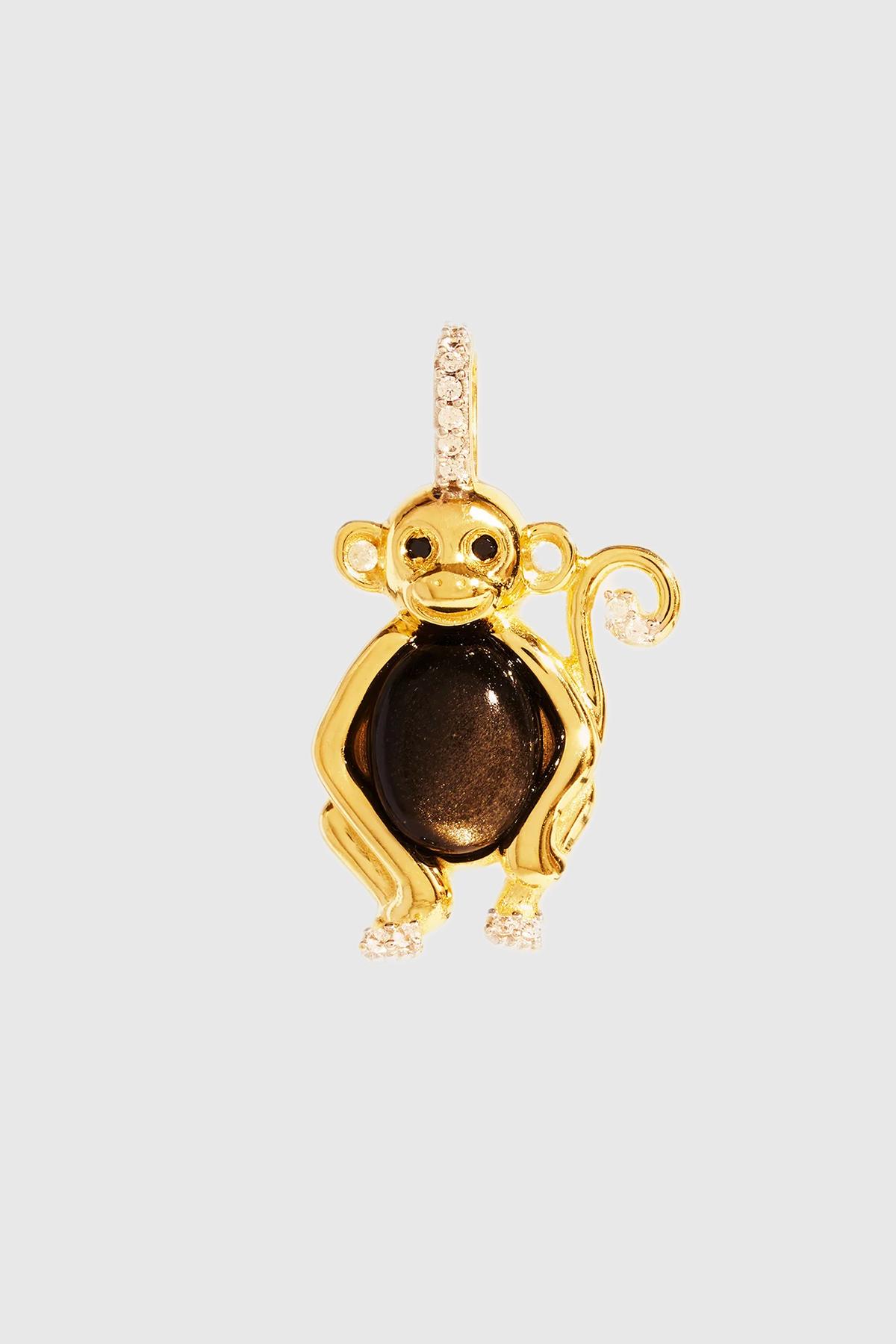 be maad pendentif totem singe