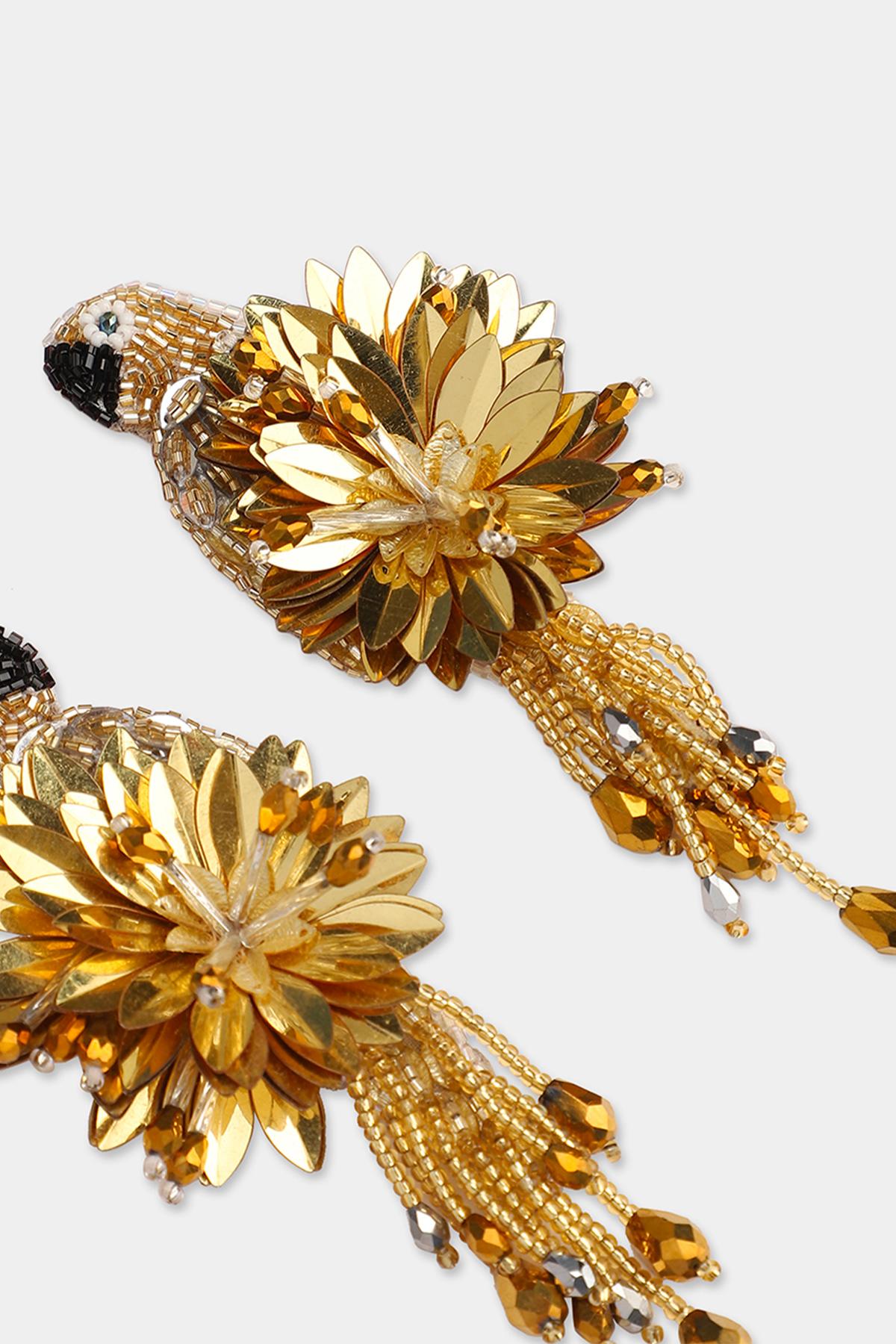 olivia dar boucles d'oreilles parrot