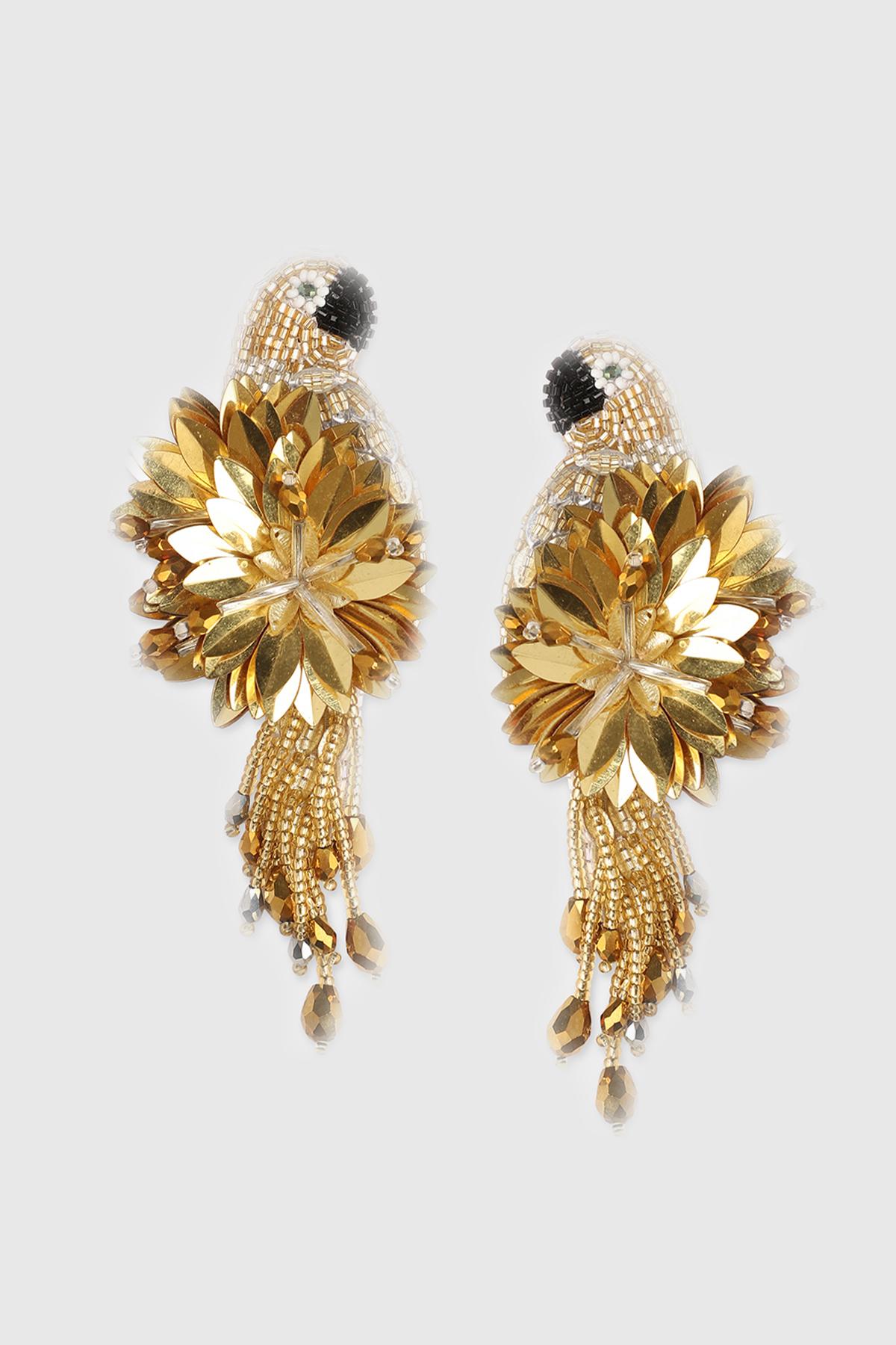 olivia dar boucles d'oreilles parrot
