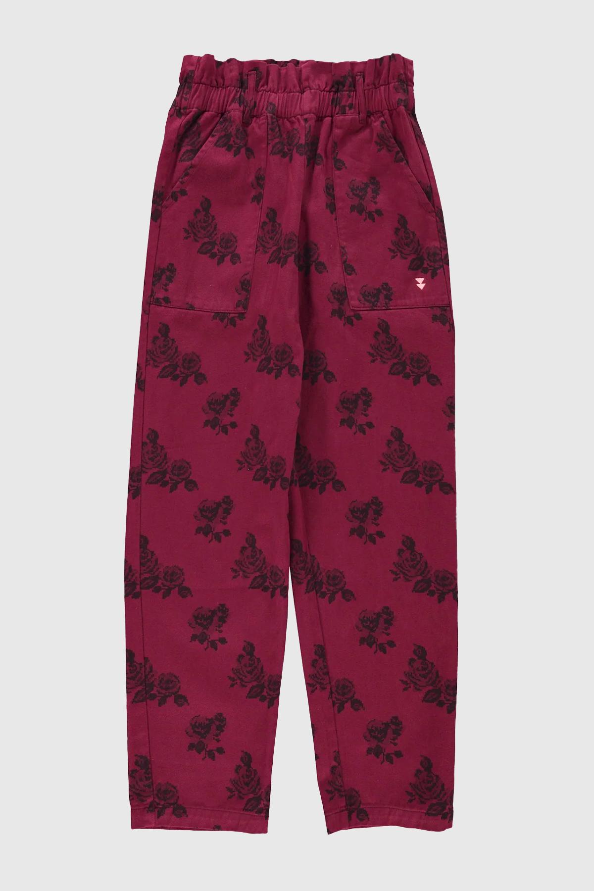 sisters departement pantalon black roses